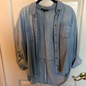 Velvet Heart Denim Shirt